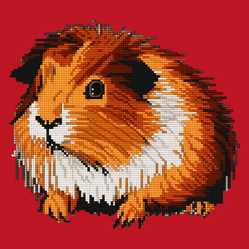 Cochons d’Inde dans de beaux graphismes 8 bits