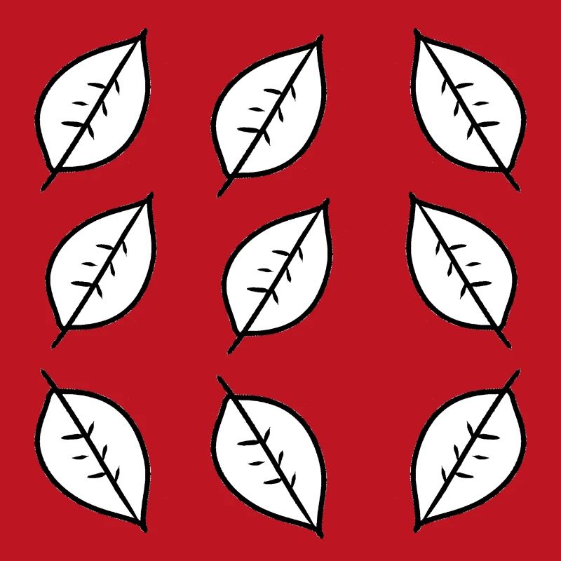 Pattern Leaf Leaves Frame Shape Nature