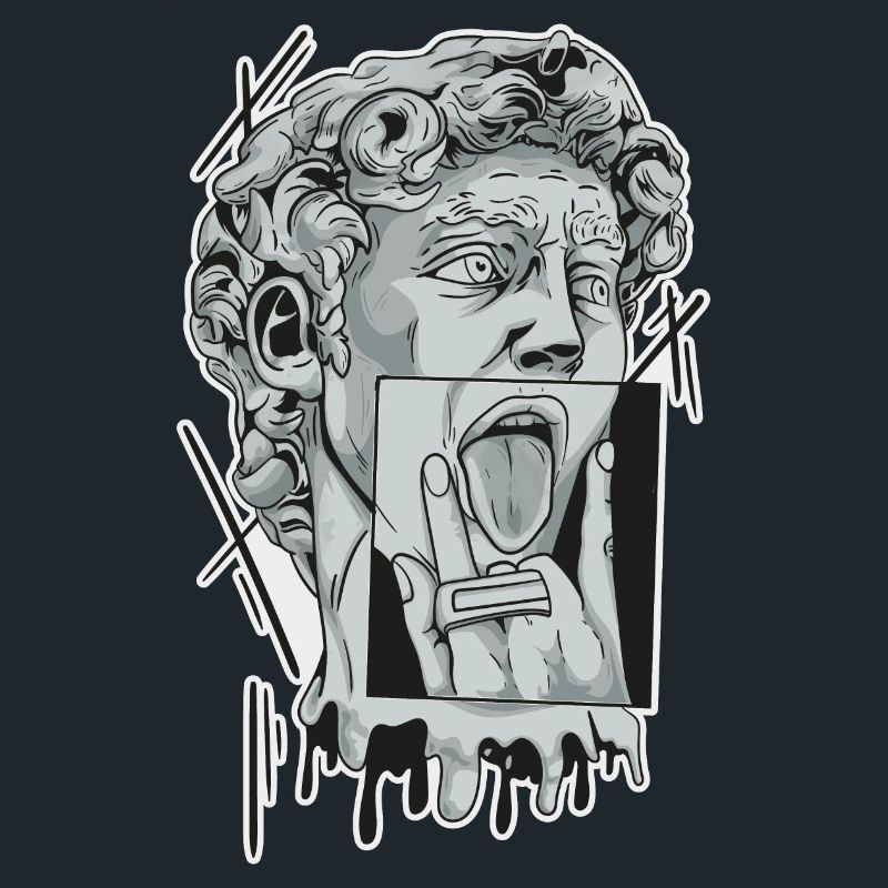 Skulptur von David