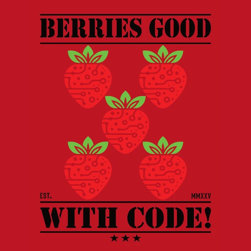 Baies bonnes avec code – Fraise et programmation