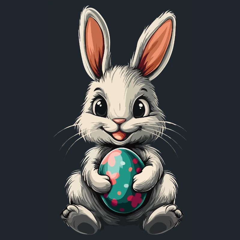 Bunny Easter Rabbit Easter Egg Cute