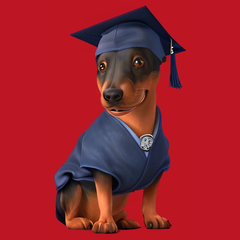 Bachelor Dobermann Schulabschluss Studium Hunde