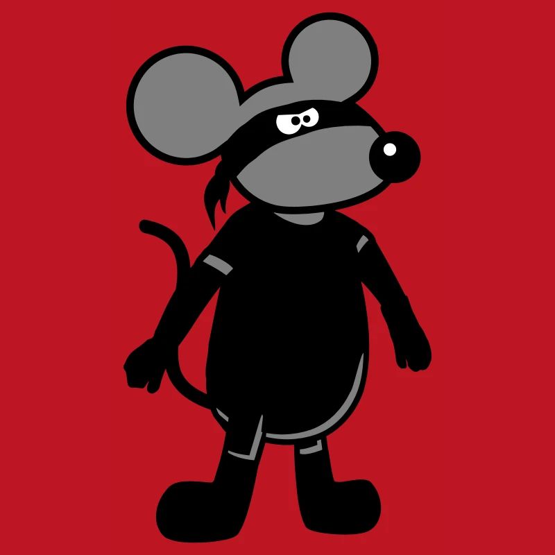 Mouse Evil Robber Ninja Raid Thief Burglar