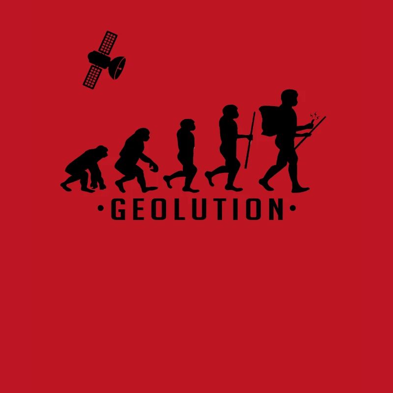Geocaching evolution Shirt Geolution
