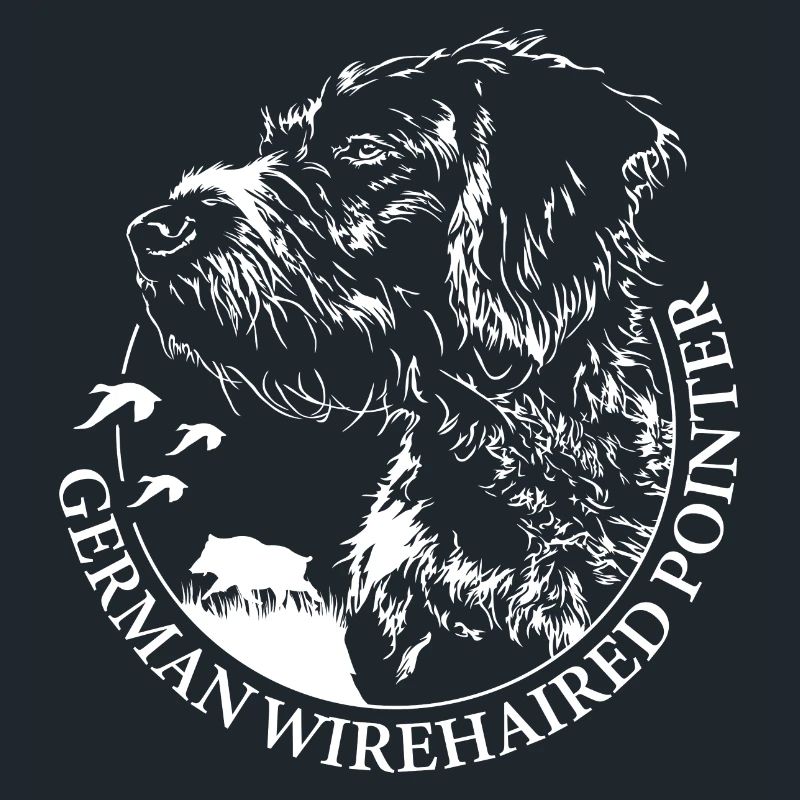 GERMAN WIREHAIRED POINTER Wilsigns Jagdhunde dog
