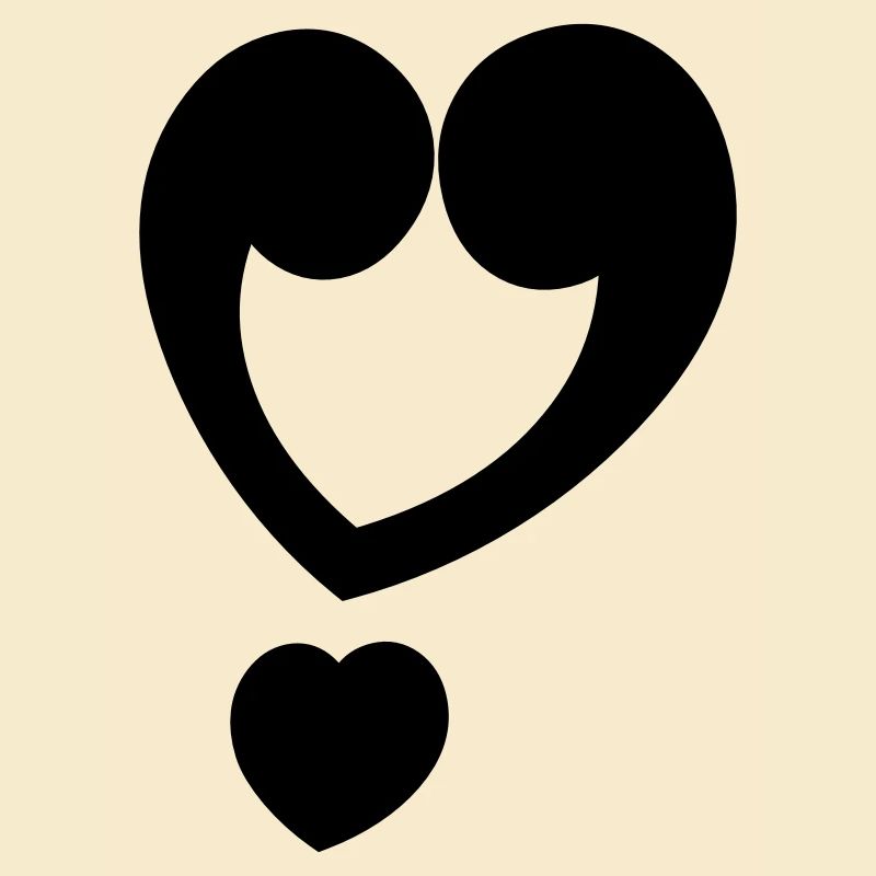 Cœur de point d’exclamation