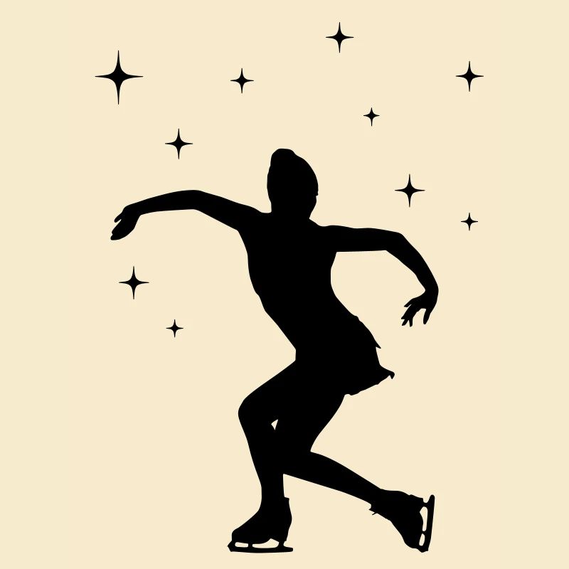 eisläuferin eislaufen skating