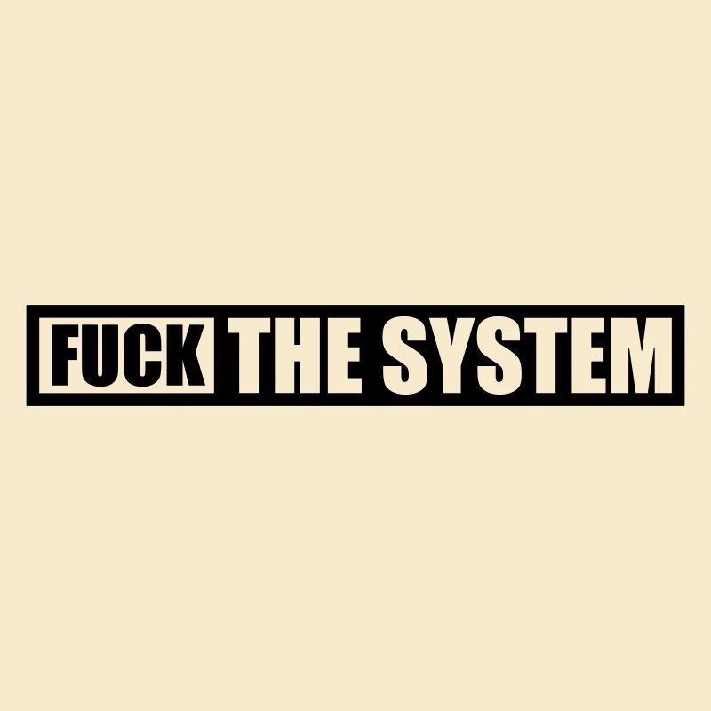 Logo fuck the system