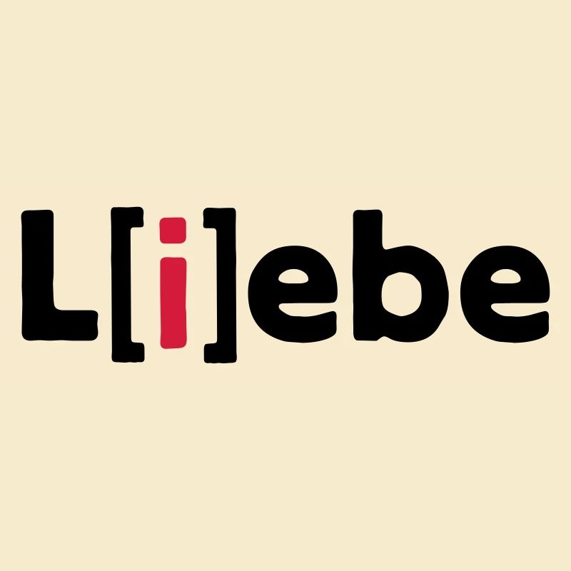Love L (i) ebe L [i] ebe Love | Cadeau de la Saint-Valentin