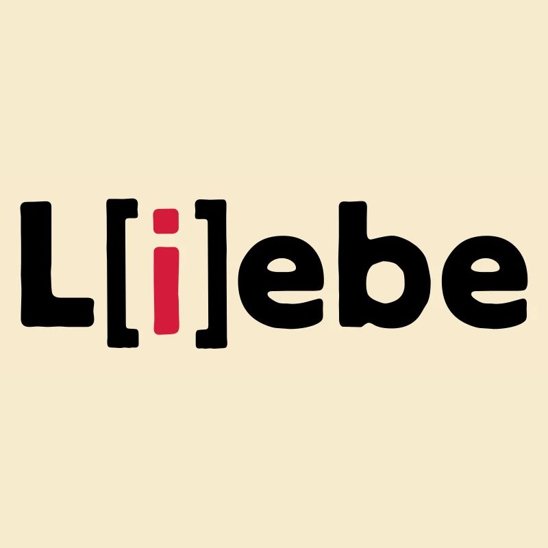 Love L (i) ebe L [i] ebe Love | Cadeau de la Saint-Valentin