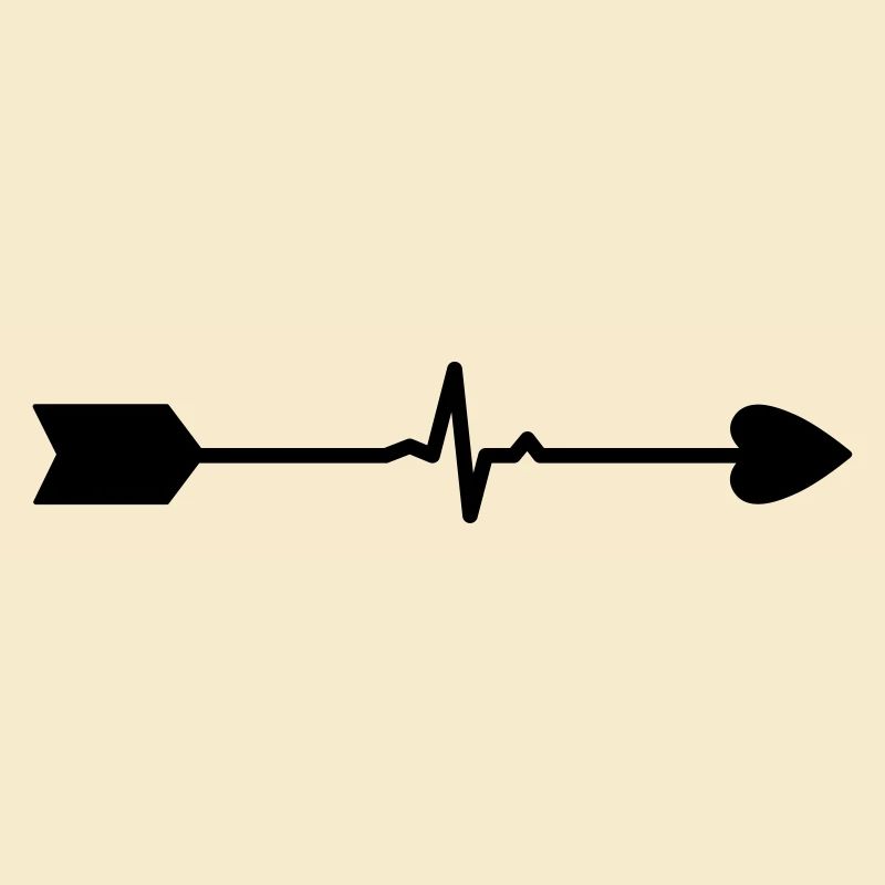 Flèche avec coeur