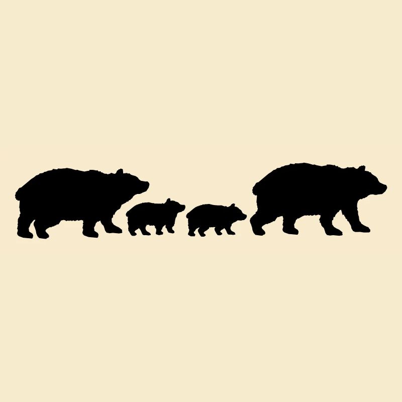 Familie Babys Bären