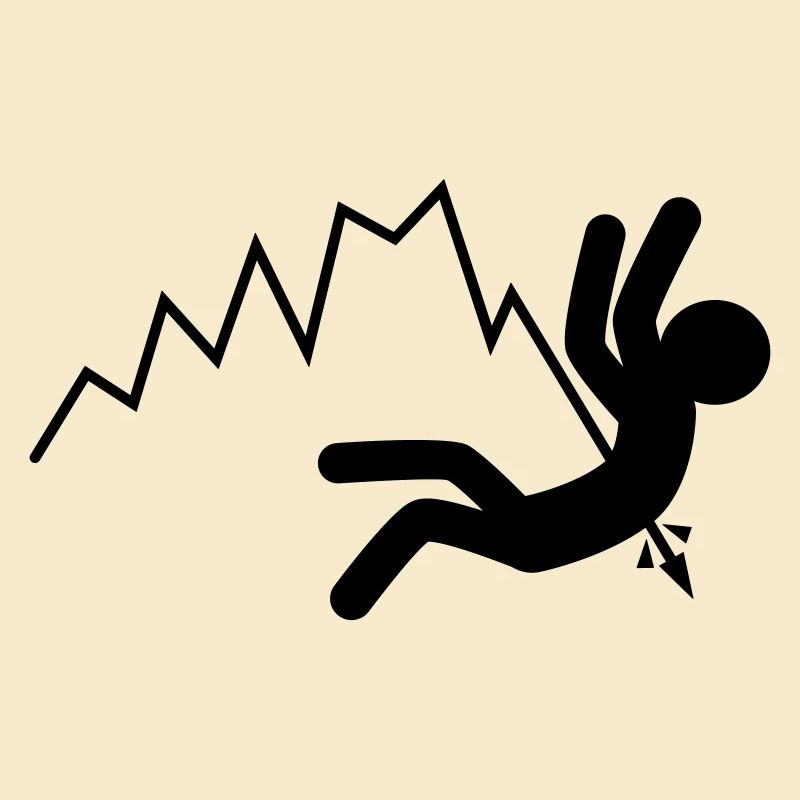 Falling prices (black)