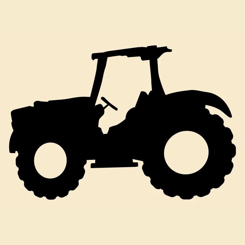 Symbol Bauernhof Traktor