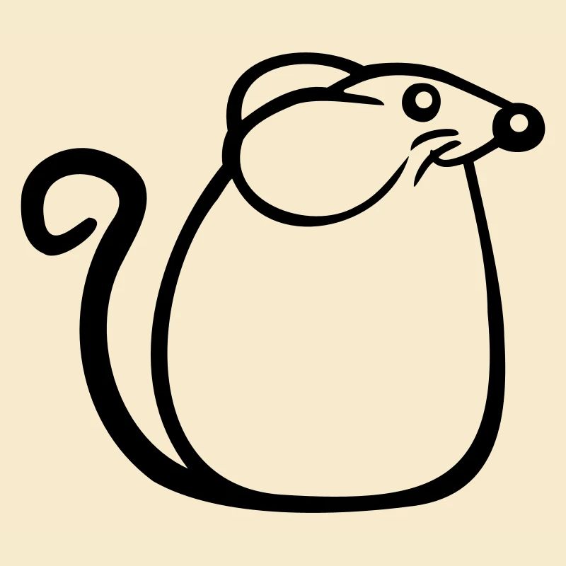 Mouse Mouse Cute Little Rat Rodent Friendly