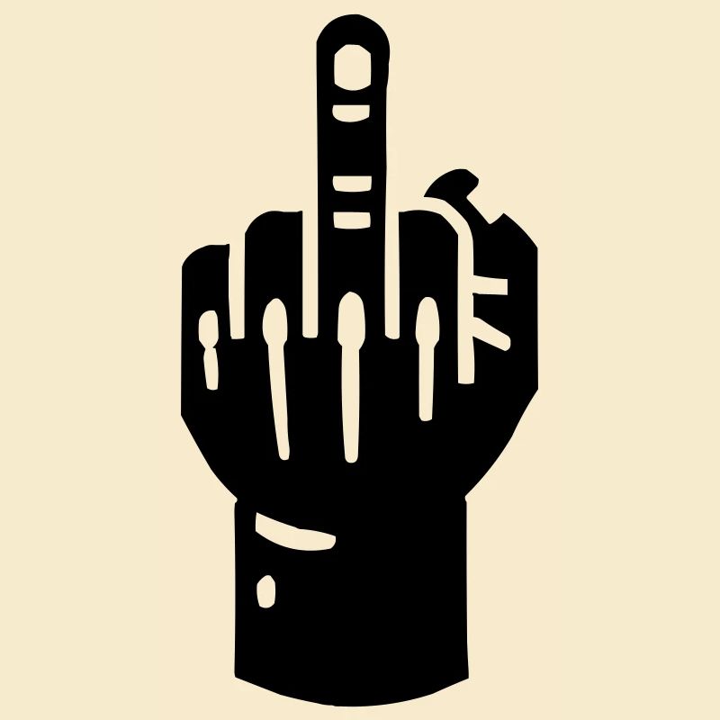 Middle Finger Hand