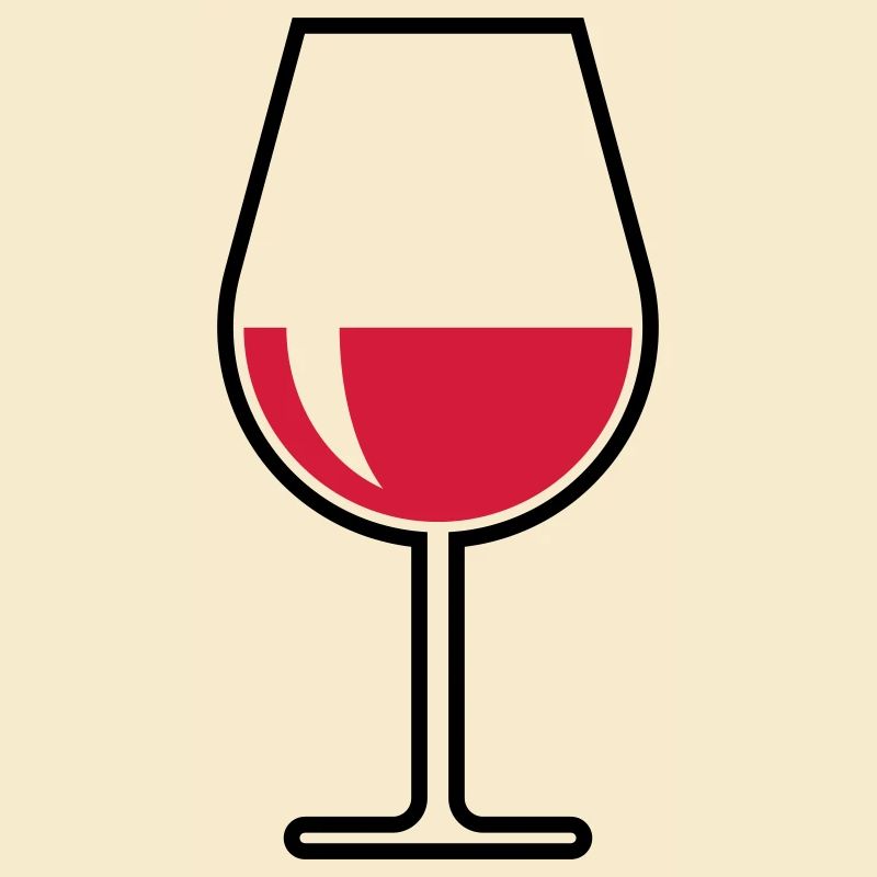 Rotweinglas Bauchig Zu (Rotwein / Wein / 2C)