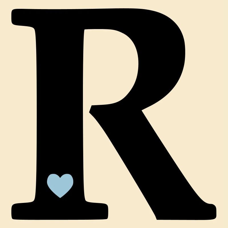 Lettre R Lettre initiale