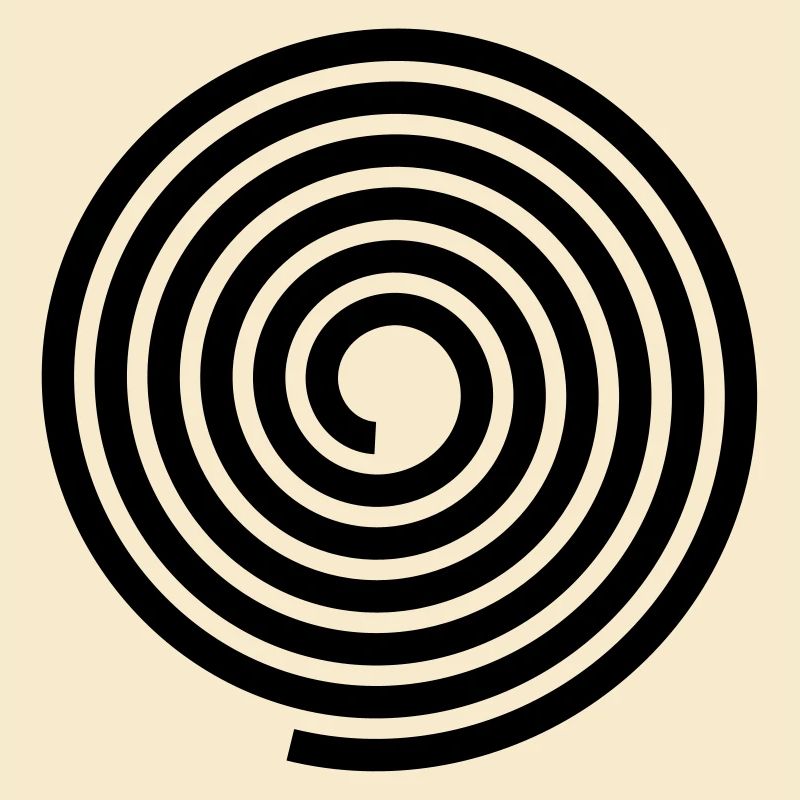 Spirals pattern vector template