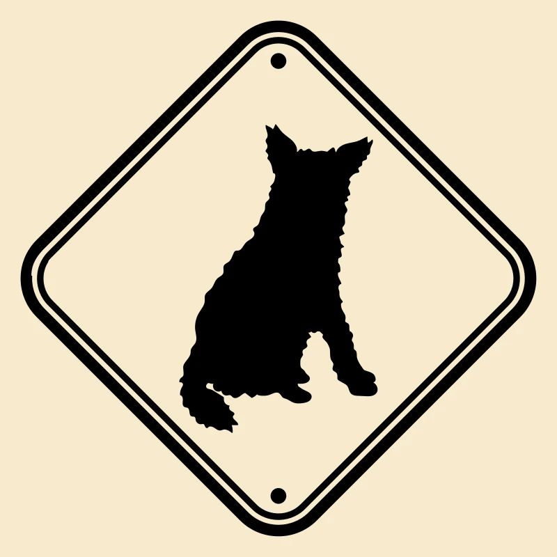 Attention biting dog