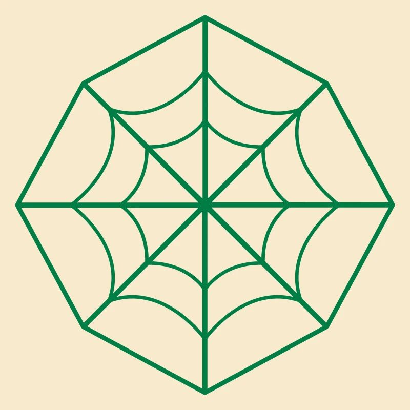 irregular spider web