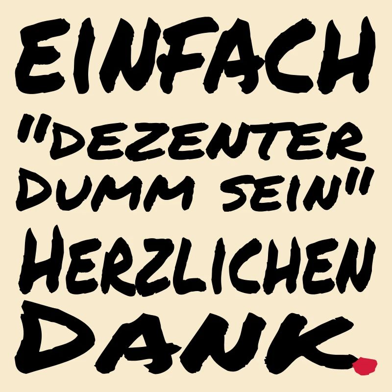 einfach dezenter