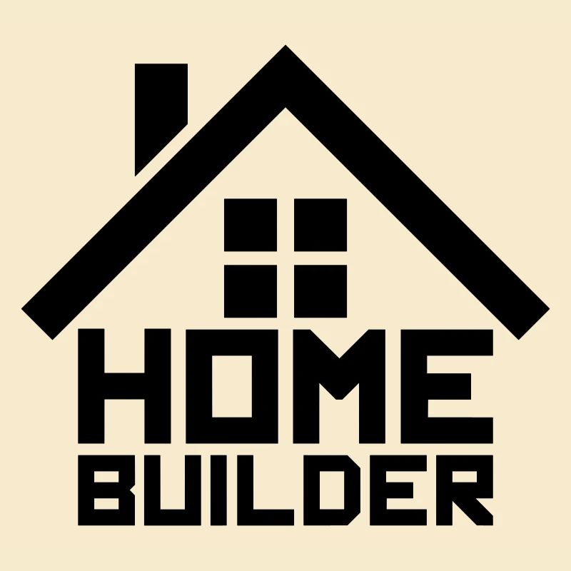 constructeur de maisons home house building building logo de