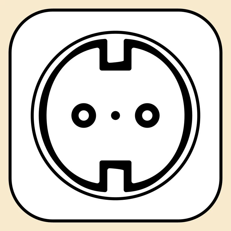 Electrical Socket Symbol Electrician