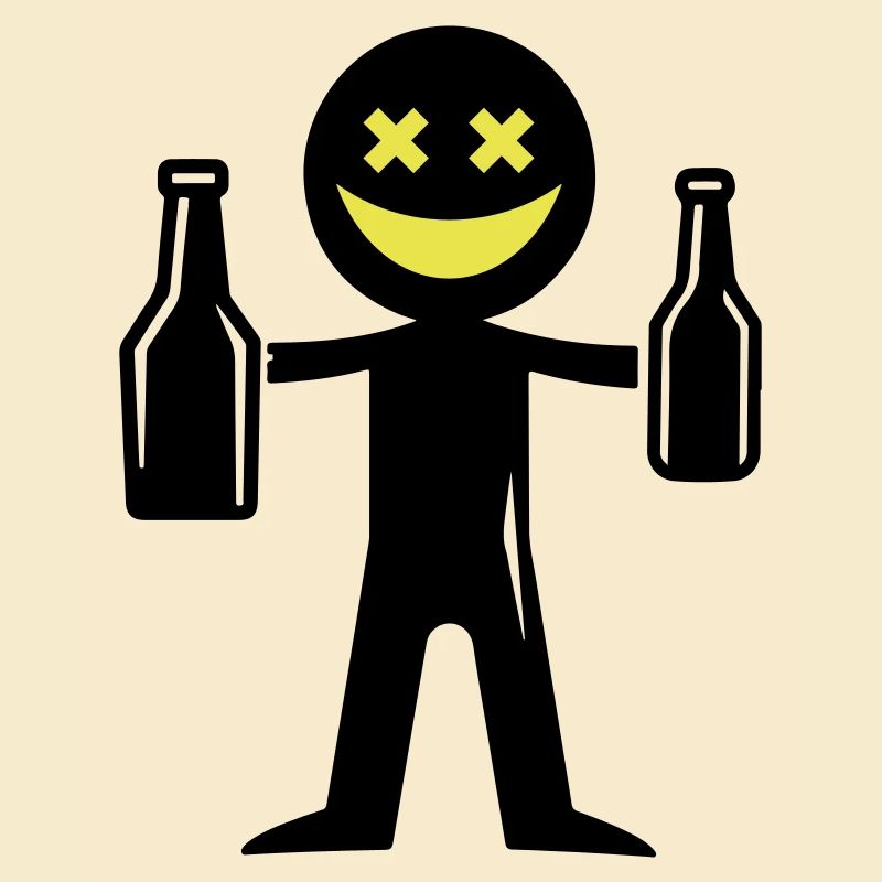 Strichmännchen Bier