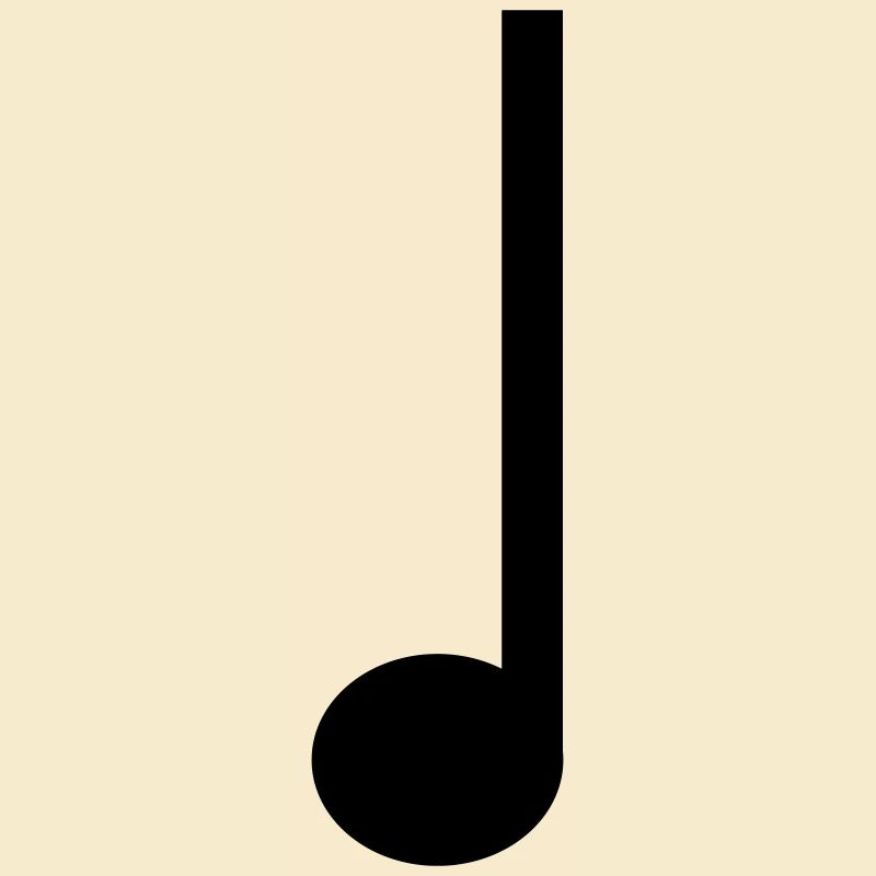 Quarter note music