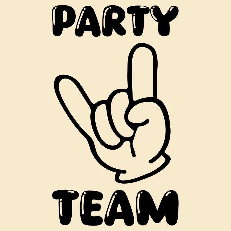rock hand party team