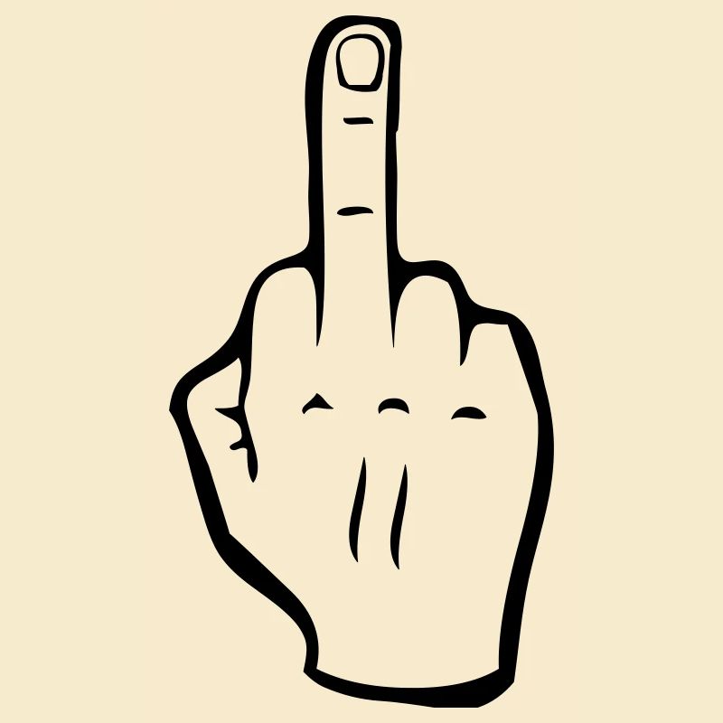 Middle finger