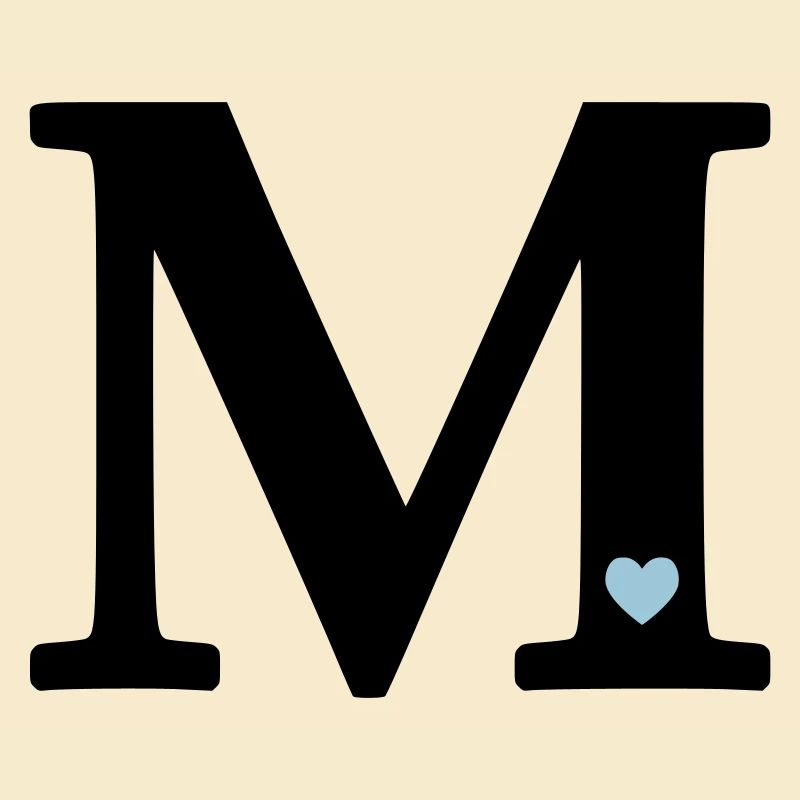 Buchstabe M Anfangsbuchstabe