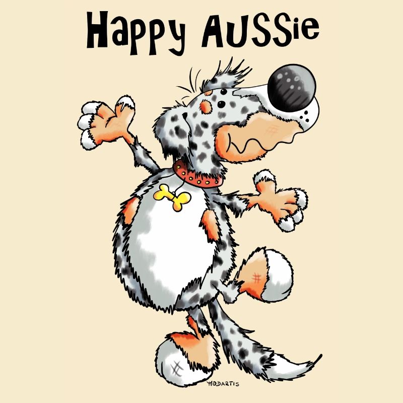 Happy Australian Shepherd