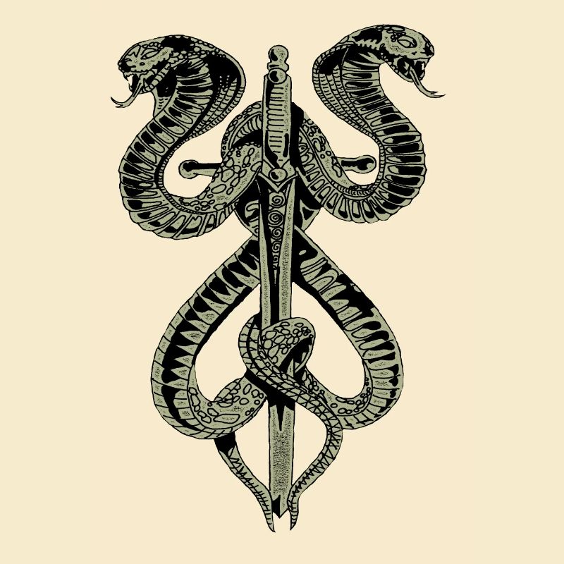 Épée de serpent Gothique Mode Fun Fun