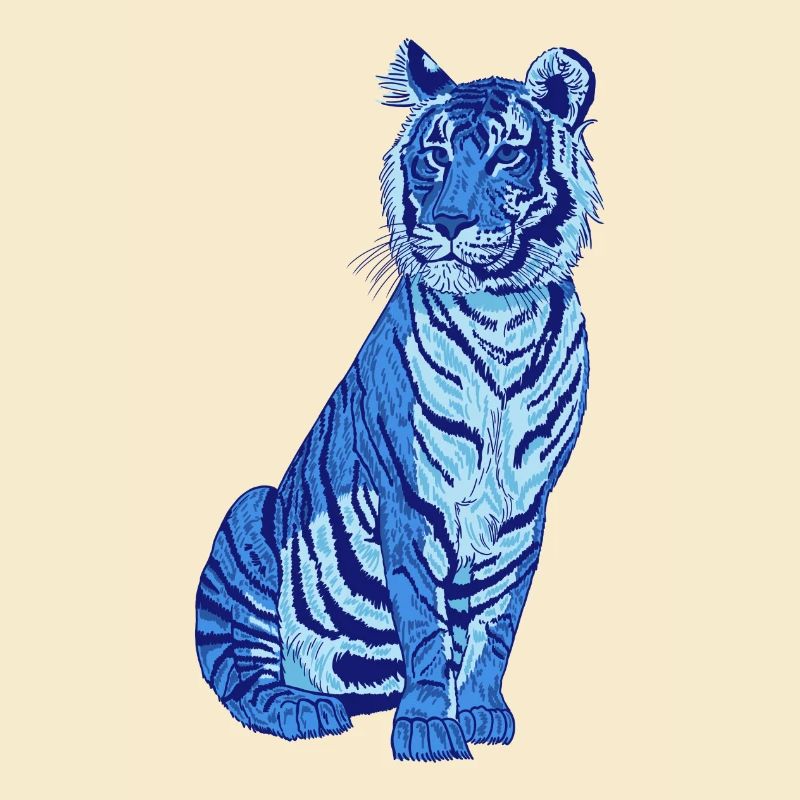 Tiger blue