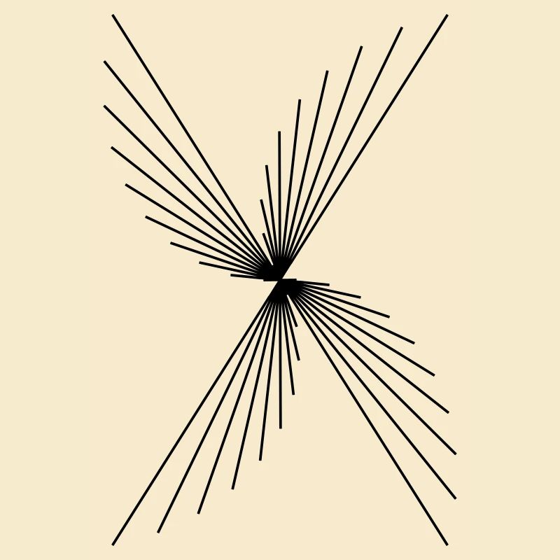 centric regular spacing cross