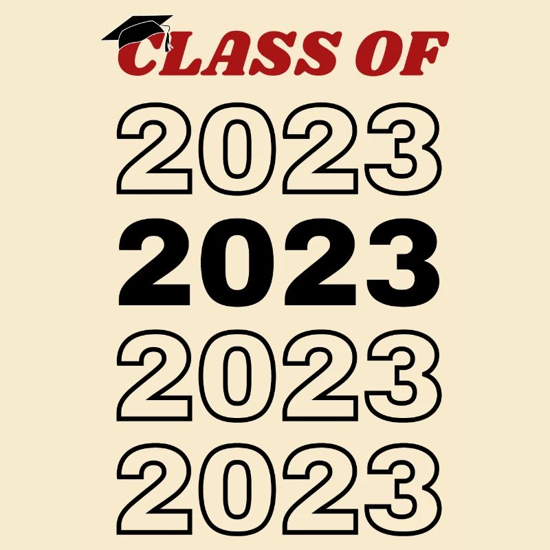Graduating class 2023 red