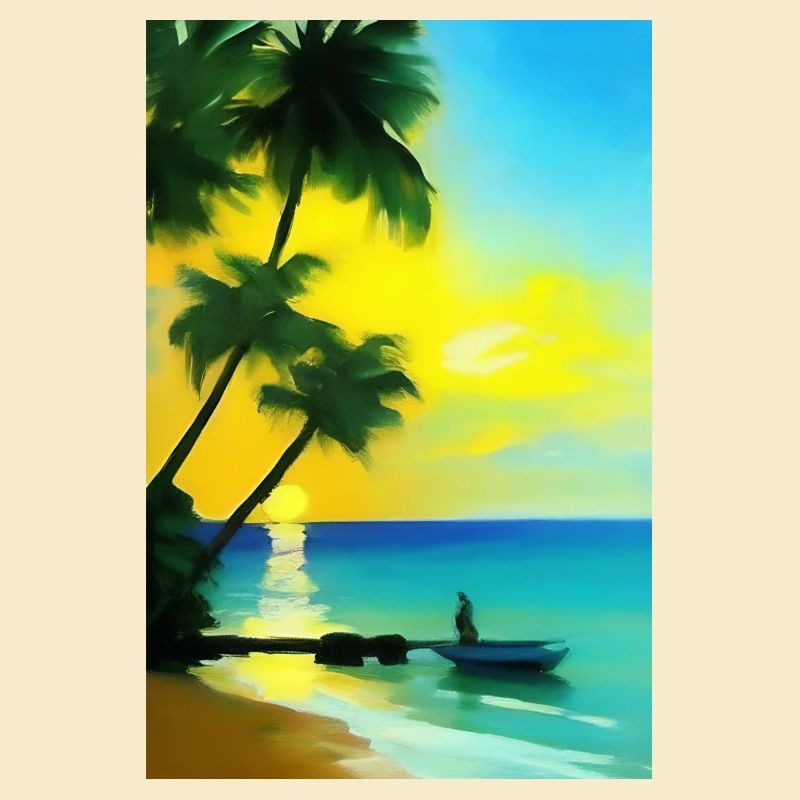 Karibik Palmen Strand