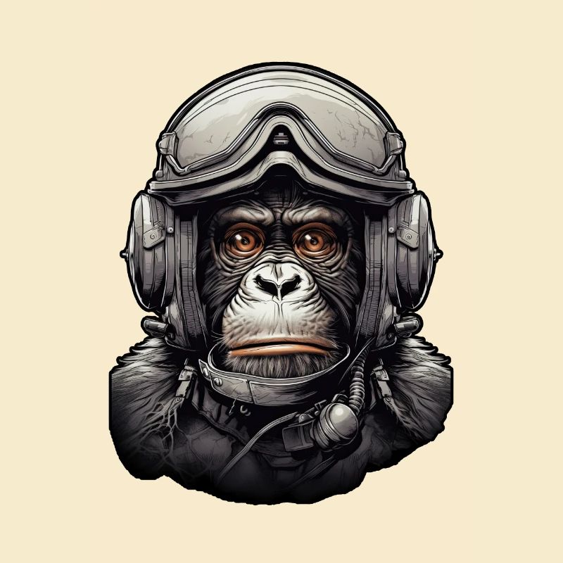 Pilot Monkey Digital Art