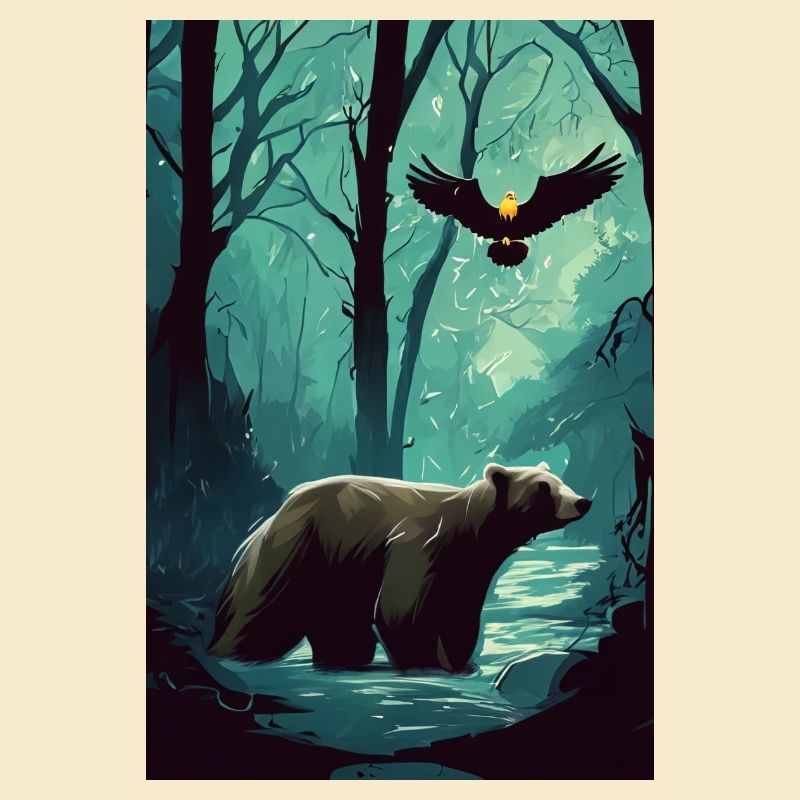 Dark Forest Animals