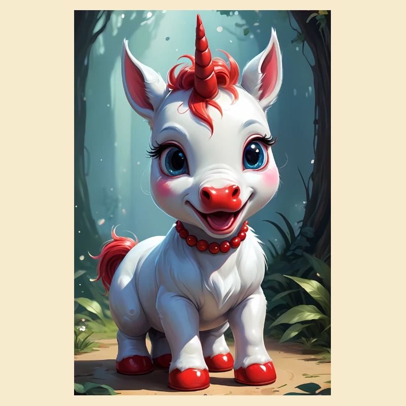 Süßes Einhorn