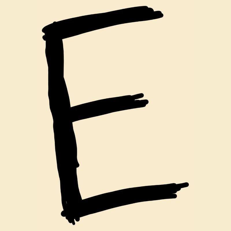 Buchstaben E
