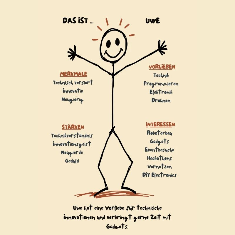 Das ist Uwe Technikenthusiast