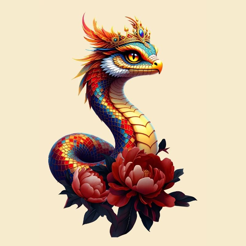 Véritable serpent étoile de l’univers.