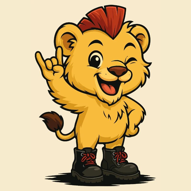 König der Punk-Savanne