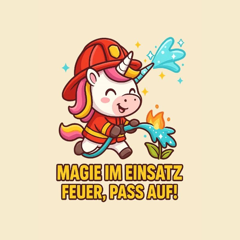 Magic in Action Fire Extinguishing Unicorn