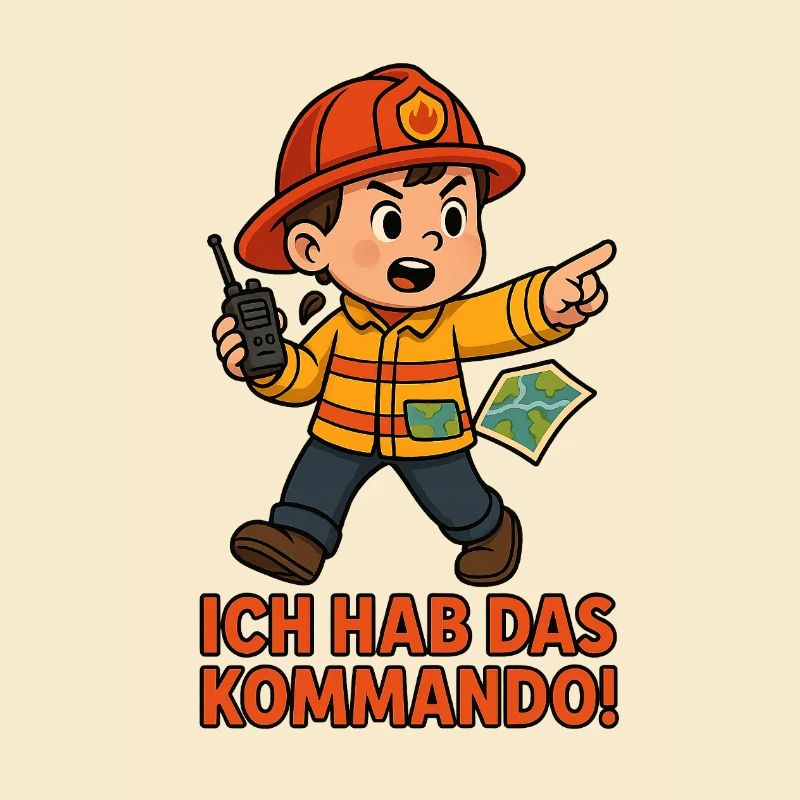 Fire Brigade Boy Child Command