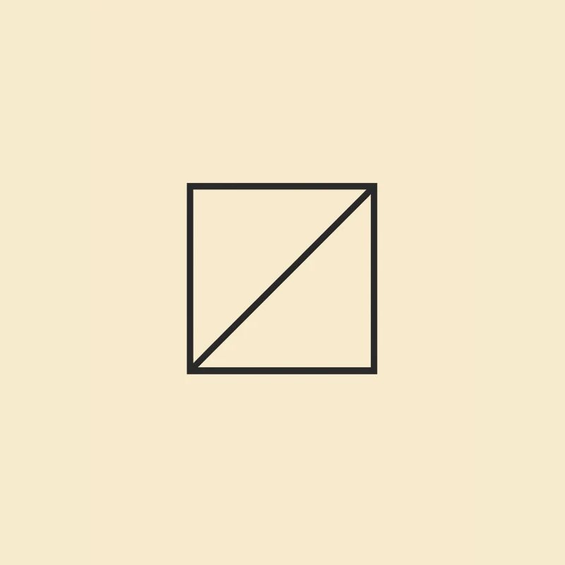 Geometry Lines in a Square