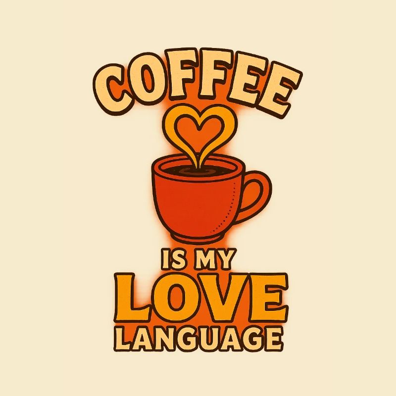 Coffee is my love  language